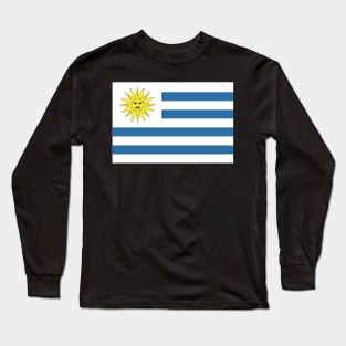 National Flag of Uruguay Long Sleeve T-Shirt